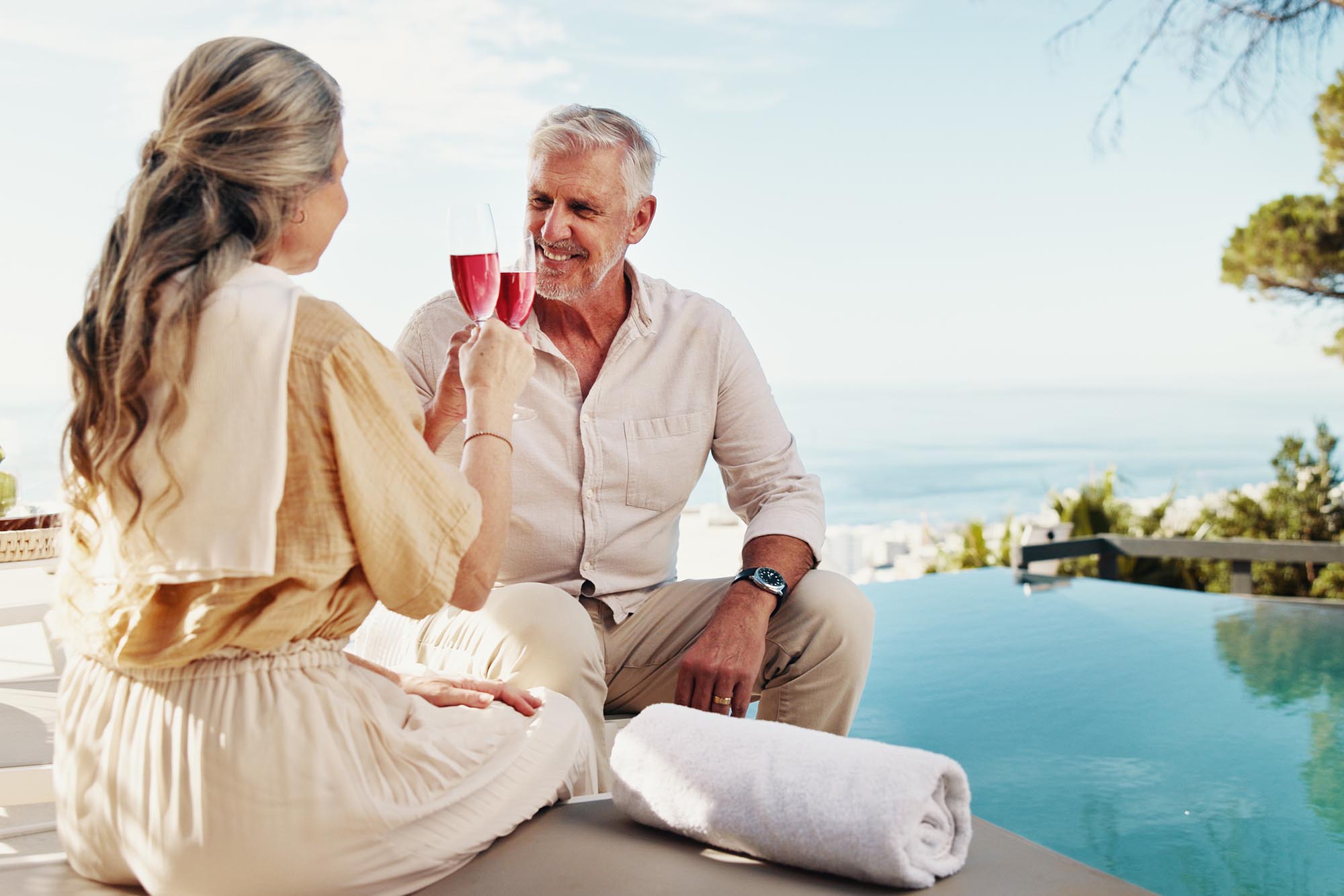 Owners enjoying their own Phuket villa during high season
